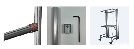 Prężnica 43 mm Standard Size Aluminium Alloy Pipe Tube For Karakuri System