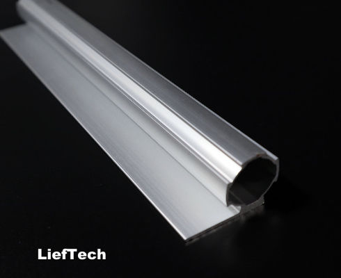 Rury z aluminium z oliwą w kształcie L