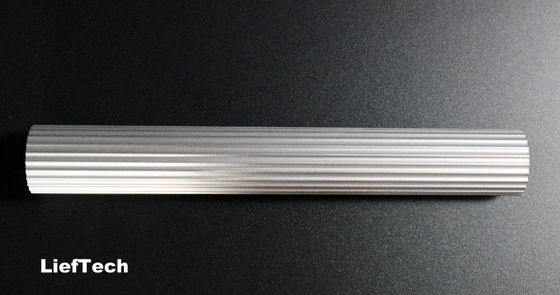 Gęstość 1,2 mm Aluminiowa stopa rurowa Wał walcowy Aluminiowa rurka falista