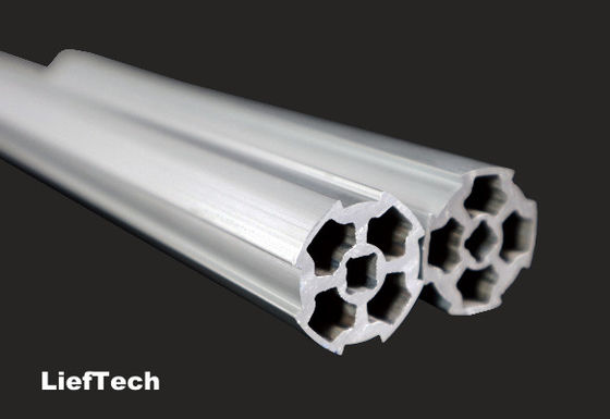 wzmocniony Aluminium Lean Pipe materiał podlegający recyklingowi utleniona powierzchnia