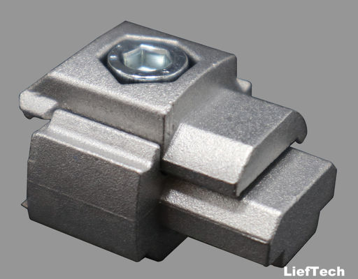 6063 T5 stop aluminium Metal Pipe T Joint Łatwe w montażu materiał podlegający recyklingowi