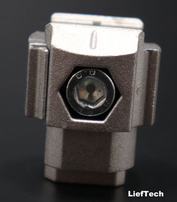 6063 T5 stop aluminium Metal Pipe T Joint Łatwe w montażu materiał podlegający recyklingowi