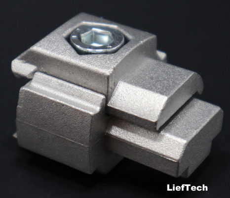 6063 T5 stop aluminium Metal Pipe T Joint Łatwe w montażu materiał podlegający recyklingowi