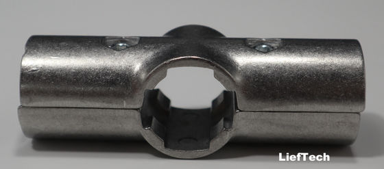 6063 T5 Aluminiowy Stopy Płytkowe Łącznik Rurowy Łatwe do montażu powierzchnia utleniona