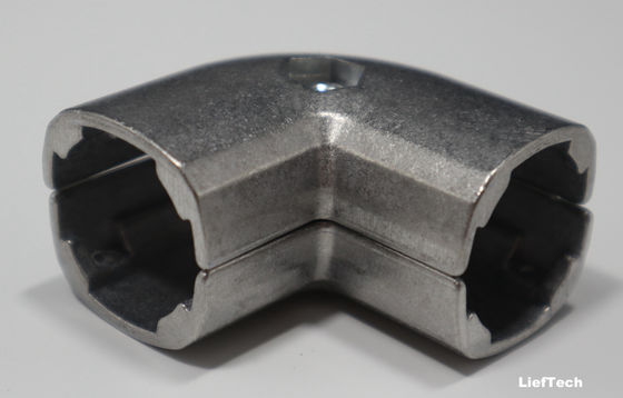 Połączenie układu Karakuri Złącza rur aluminiowych 180 stopni zewnętrzne obrotowe