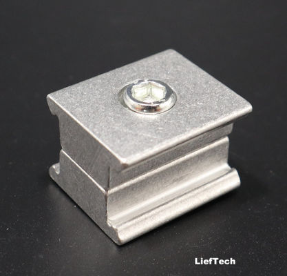 28mm Aluminiowe łączniki rurowe Równoległe łącze Odlewanie na maty Standardy międzynarodowe