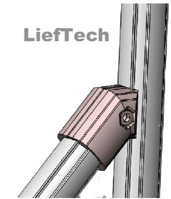 Technologia Lief Lean Pipe Connector 45° Joint 0,058kg/pcs