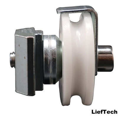 Odlewanie gumowe U Groove Pipe Wheels T Slot Profile With Slider