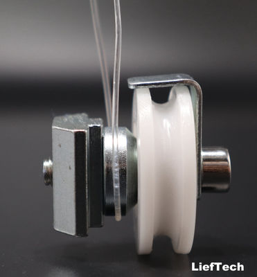 Odlewanie gumowe U Groove Pipe Wheels T Slot Profile With Slider