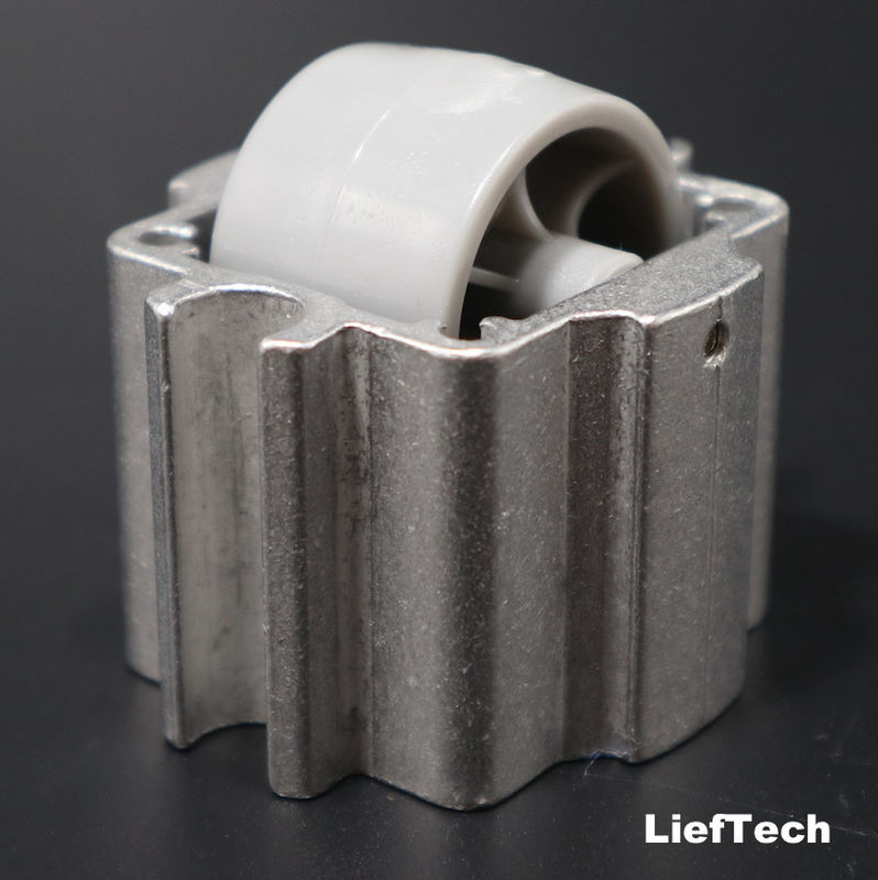 Fabryka hurtowa aluminiowy profil ruchome akcesoria z kołem 6063T5 aluminium stop ruchome akcesoria